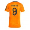 Real Madrid Kylian Mbappe #9 Auswärtstrikot 2024-25 Kurzarm